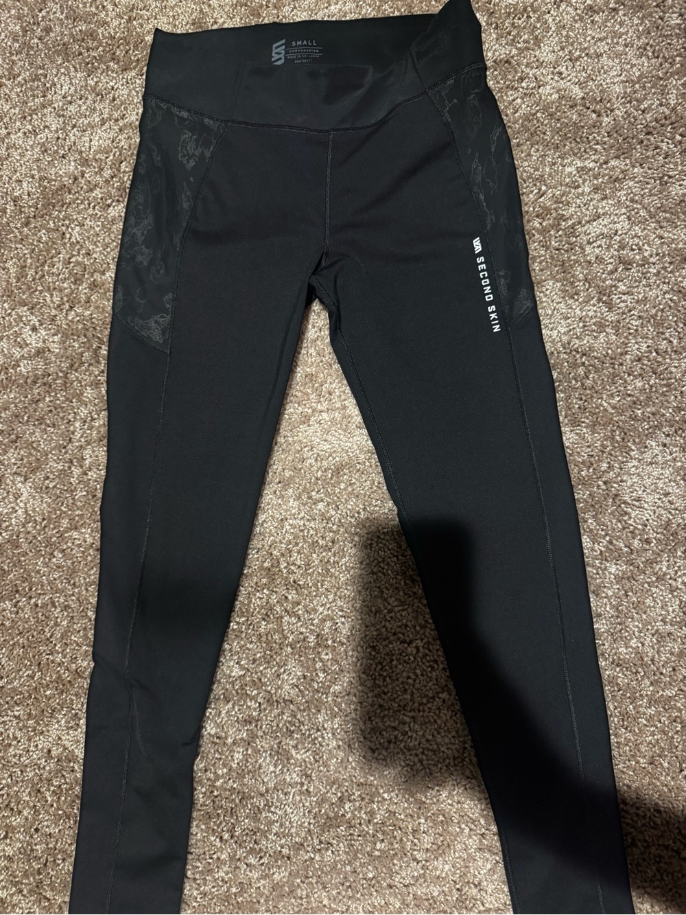 Second Skin Compression Workout Leggings High-Rise Leggings